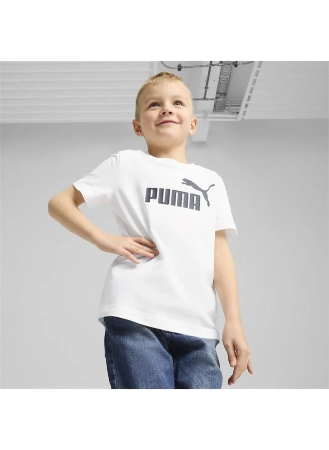 بوما تيشرت ESS مزين بشعار PUMA رقم 1 للأطفال