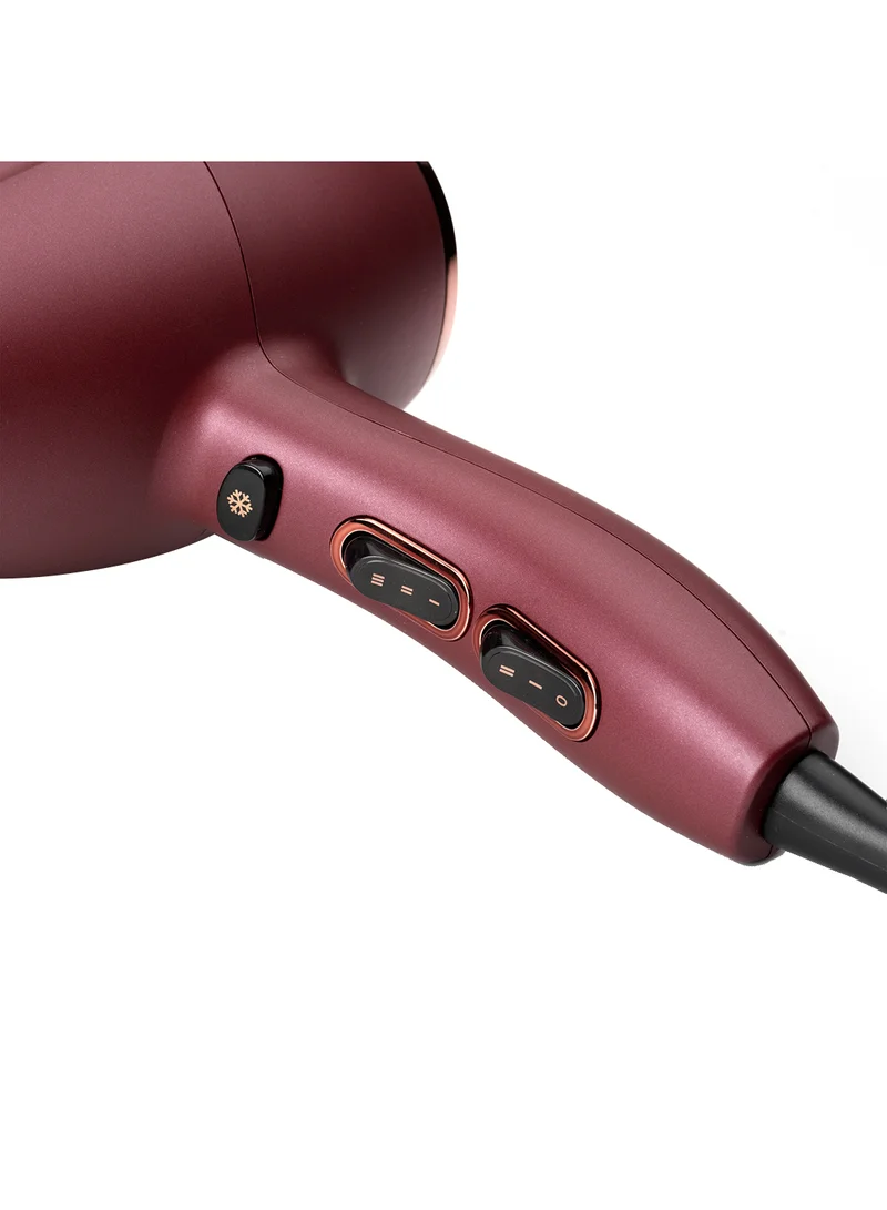 بيبي ليس Berry Crush Dryer | Advanced Airflow Technology Gives A Powerful, Controlled Airstream| 3 Heats And 2 Speed Settings For Controlled Drying And Styling| Lightweight | 5753PSDE