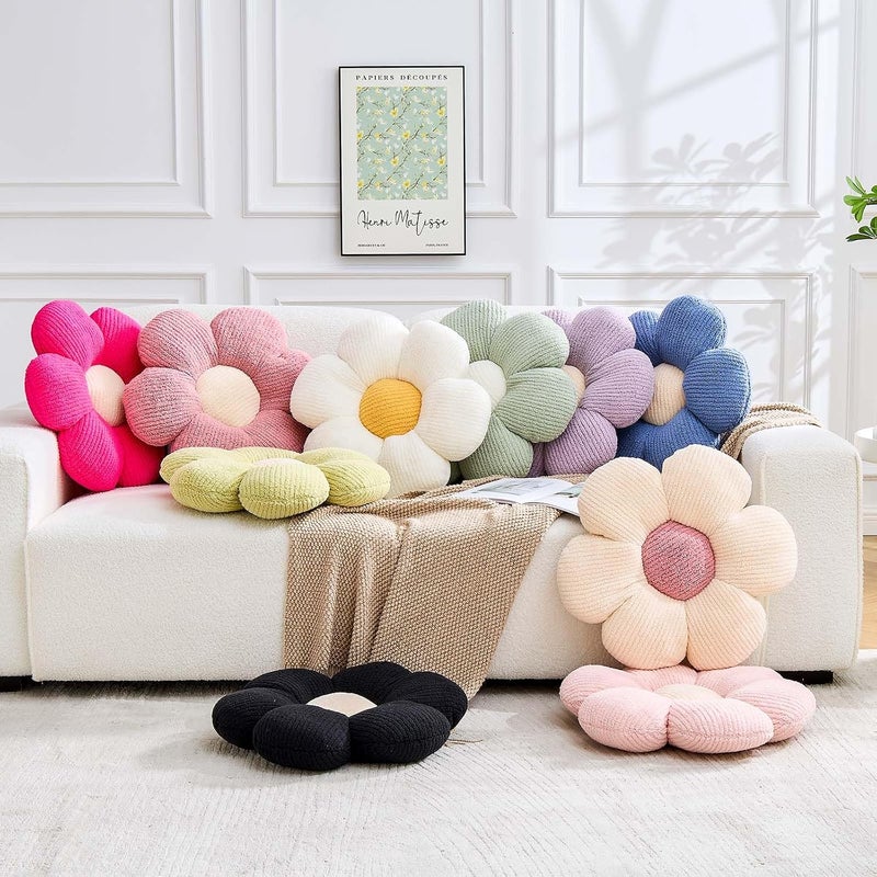 VBGYA Knot Pillows Ball, 8 Inch Dusty Blue Decorative Throw Pillows, Small Soft Round Plush Knotted Pillows, Cute Handmade Knot Hemisphere Pillow for Home Decor Bedroom, Sofa, Chair - Image 5