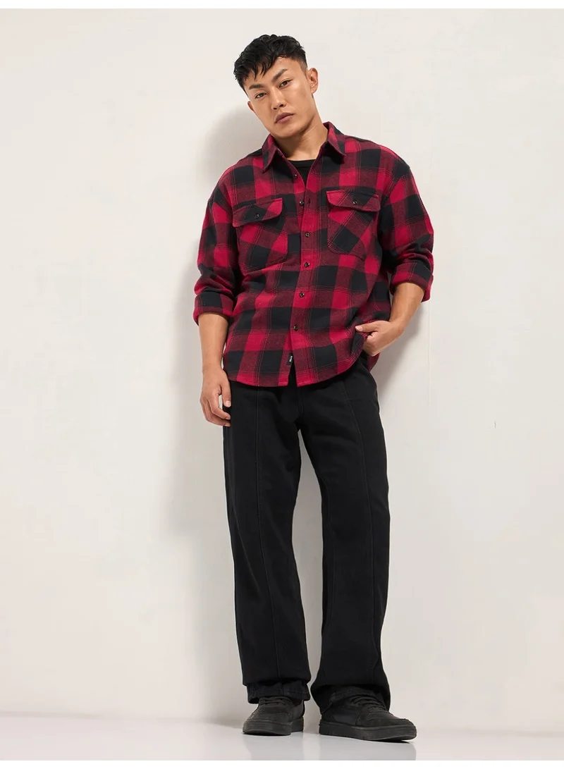 THE BEAR HOUSE  Men’s Trendy Shacket for All Seasons | Casual Overshirt Jacket for Men | Versatile Outerwear Layer for Office, Streetwear & Travel | Modern Smart Look for Everyday Outfits for Men | Best Price UAE