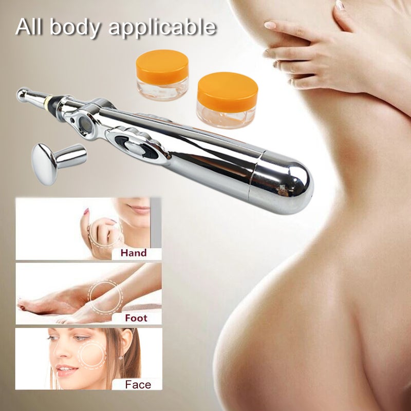 Loquat DF-618 3-In-1 Electronic Acupuncture Pen Pain Relief Massager - Image 2