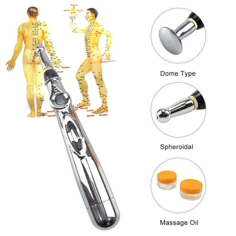 Loquat DF-618 3-In-1 Electronic Acupuncture Pen Pain Relief Massager - Image 5