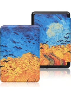 Cosmostech Amazon Kindle Paperwhite 4 E-Book Reader Case Wheatfield  - Image 2