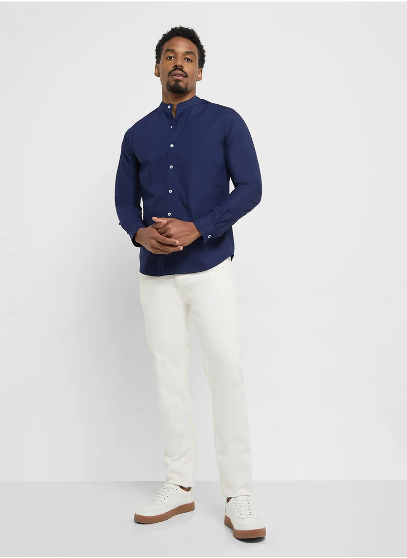 روبرت وود Causal Full Sleeve Shirt