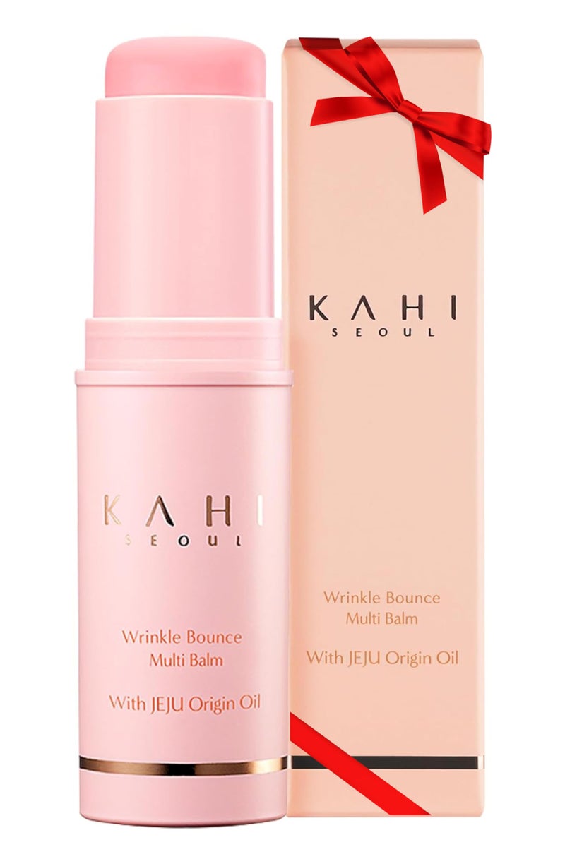 KAHI Wrinkle Bounce Multi Balm Stick | PDRN Collagen Wrinkle Stick | Korean Skin Care |All-in-One Hydrating Lip Balm Eye Cream Neck Cream Make Up Base & Face Mist Moisture Balm - Image 1