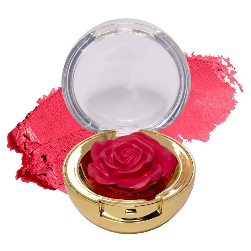 Winky Lux Winky Lux Cheeky Rose Cream Blush for Cheeks Flower Blush with Vitamin E Makeup Blush and Flower Makeup Fuchsia Knickers
