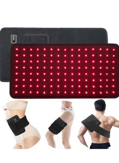 Red Light Therapy Belt, Infrared Wrap Device for Body with Timer Back Shoulder Waist Muscle Pain Relief Fathers Day Gift Women Men