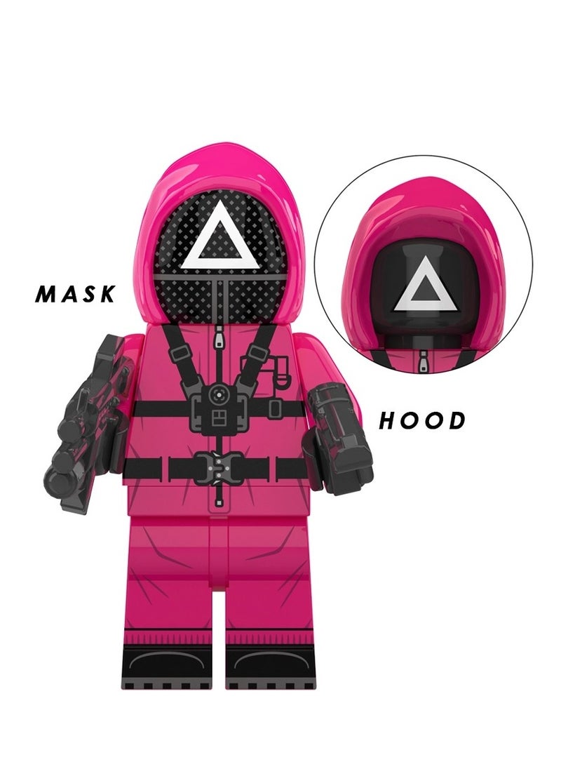 Generic - LEGO Squid Game Character Set, LEGO Minifigures from Squid Game Series with Accessories, Kids’ Blocks, LEGO Building Sets, LEGO for Boys, LEGO Bricks, LEGO Games, LEGO for Children, LEGO for Girls, LEGO Toy, LEGO Characters, LEGO Building Toy, LEGO Constructions - Image 1