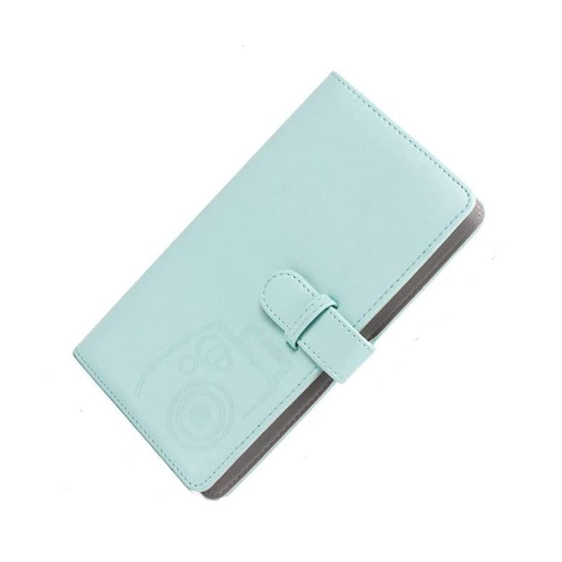 FotoCart 96 Pockets Mini Film Photo Album Book for Instax Mini LiPlay 11 9 8 7s 70 90 Link Instant Camera 3 Inch Polaroid Picture Name Card Holder (Ice Blue) - Image 4