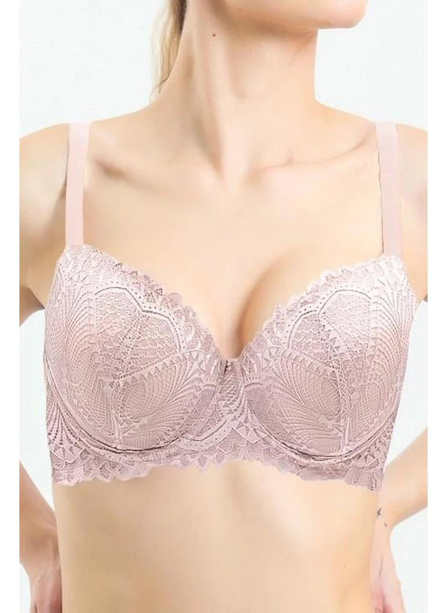 ماجيك فورم 3040 Women's Lace Support Water Bra-Powder
