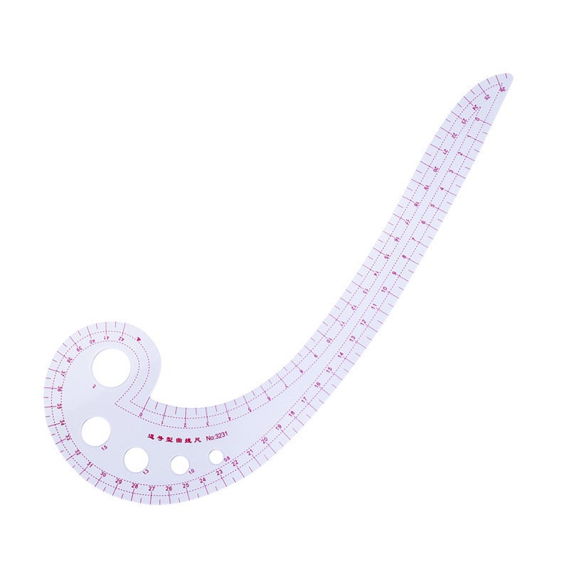 Curve Ruler Button Arc Ruler Clothing Ruler Version Ruler Cutting Ruler Suit Sleeve Cage Ruler Put Yard Ruler - Image 5