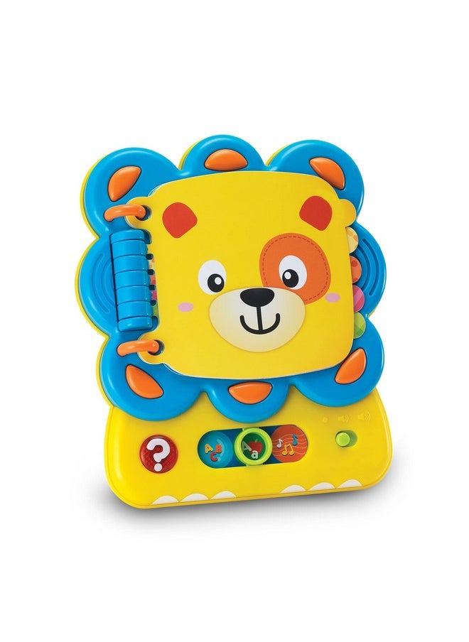 KiddoLab Words And Abc Learning For Toddlers 1-3 Years Old With Chapa The Lion Alphabet Book - Interactive Sound Book With Melodies, Fun Sounds & Light For Early Education And Development  - Image 2