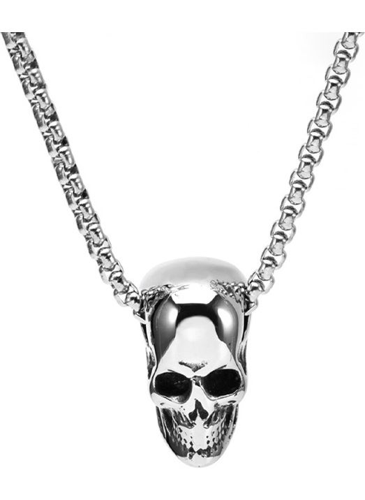 Gray Skull Steel Men's Necklace ER36BY - pzsku/ZC66AC4D06F9E6555BEC3Z/45/_/1725791791/90aedcd0-2ff3-4262-bdf2-dbc657fcd23c