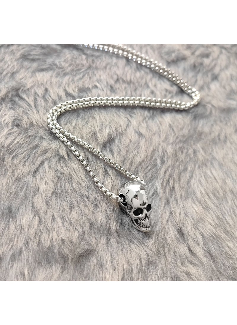 Gray Skull Steel Men's Necklace ER36BY - pzsku/ZC66AC4D06F9E6555BEC3Z/45/_/1725791946/40865783-0f71-460c-8085-64ccea0cec03