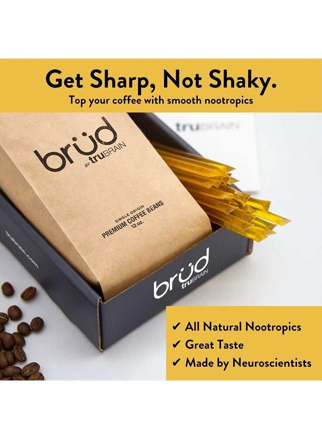 TruBrain Nootropic Coffee Enhancer - Focus, Energy, Clarity. Fast Absorbing Nootropics | Brain Boosters | Improve Memory | Stop Procrastination - Image 5