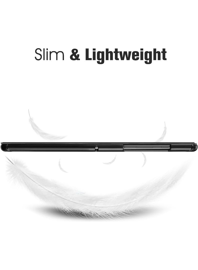 Theodor Protective Flip Case For Samsung Galaxy Tab S6 With Trifold Stand Auto Wake Sleep Shockproof Cover Live to wander-01 - Image 5