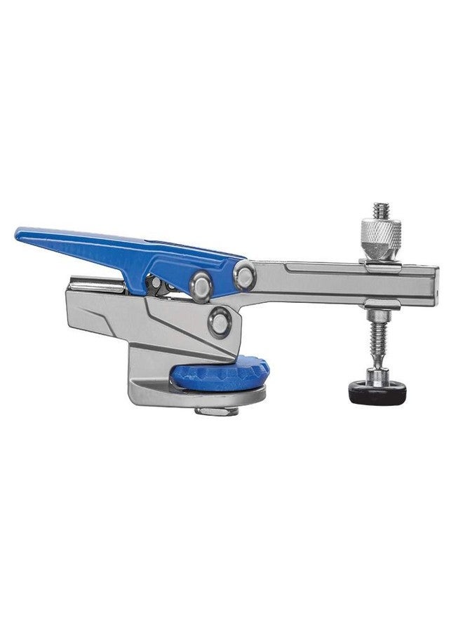 Rockler Auto-Lock T-Track Hold Down Clamp - Adjustable Clamps for Woodworking w/Set Screw - T Tracks Woodworking Hold Down Clamps Pivots 3600 to Minimize Obstructions - Heavy-Duty Metal T-Track Stop - Image 5