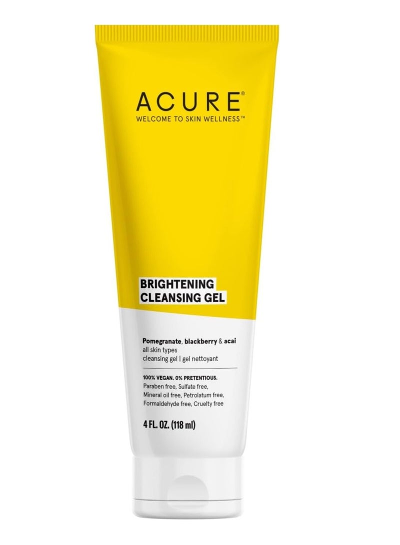 Acure Brightening Cleansing Gel 118 ml - Image 1