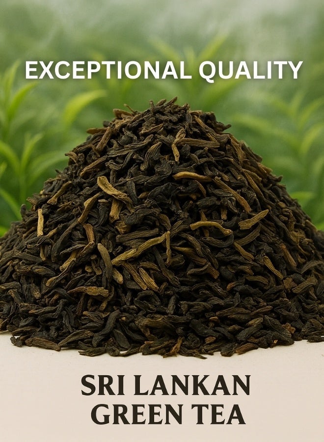 Zahr Sri Lankan Green Tea Herb – Premium Dried Herbal Leaves | Sustainably Grown | Natural Detox & Wellness Herb | Loose Leaf Herbal Tea - Image 3