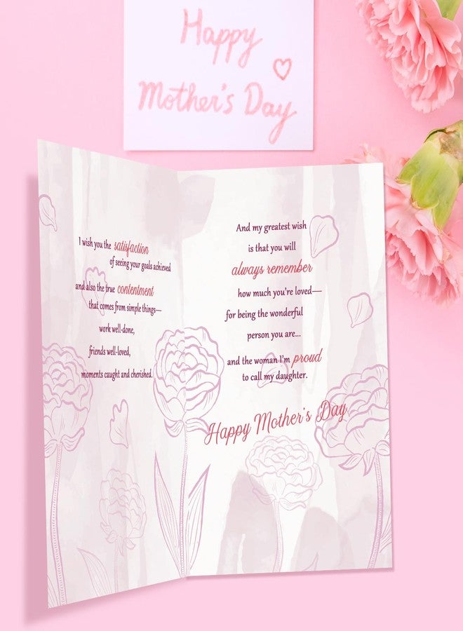 FANCYLUCKY Heartfelt Mothers Day Gifts for Daughter, Sweet Mothers Day Gifts for Daughter from Mom, Mothers Day Card for Woman - Image 2