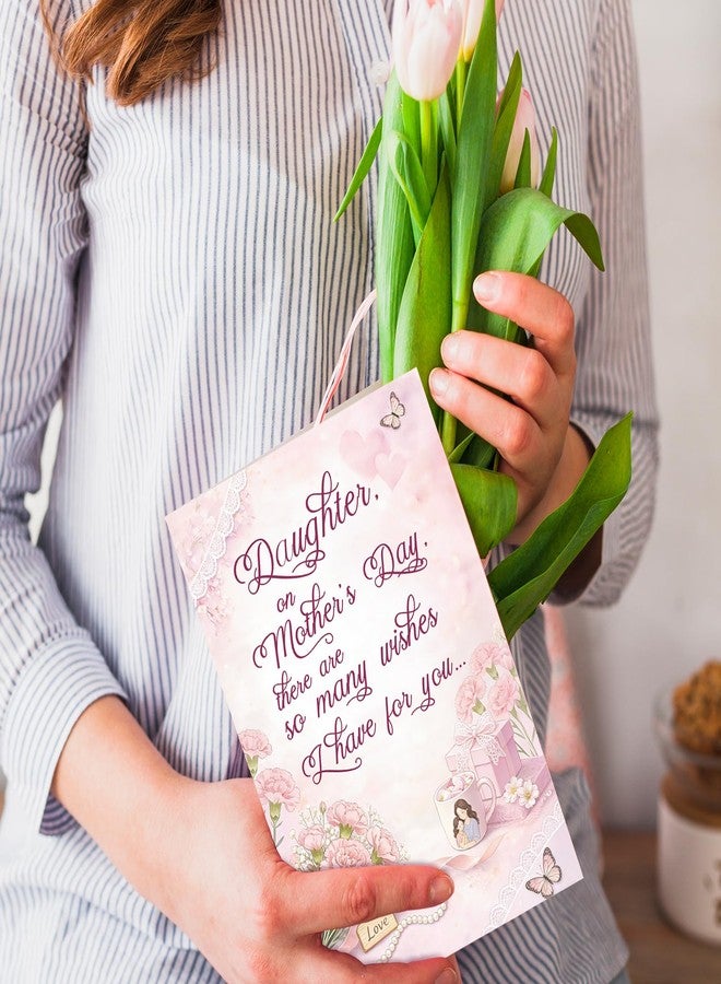 FANCYLUCKY Heartfelt Mothers Day Gifts for Daughter, Sweet Mothers Day Gifts for Daughter from Mom, Mothers Day Card for Woman - Image 5