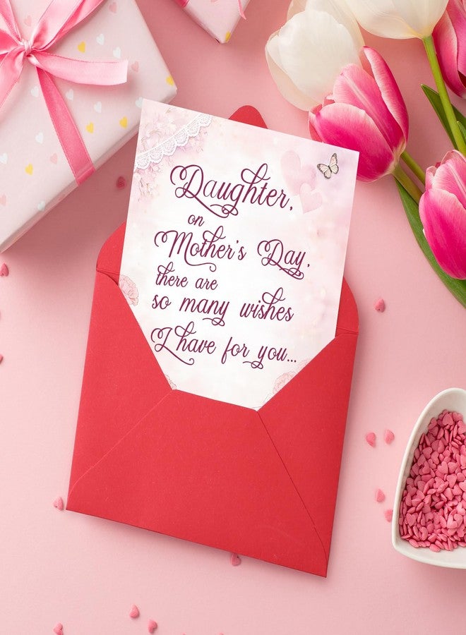 FANCYLUCKY Heartfelt Mothers Day Gifts for Daughter, Sweet Mothers Day Gifts for Daughter from Mom, Mothers Day Card for Woman - Image 4