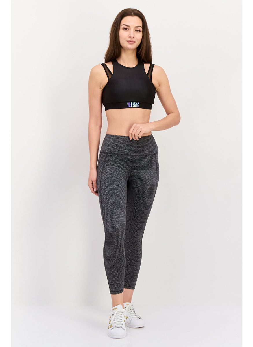 Women Fitted Textured Pull On Training Leggings, Charcoal - pzsku/ZC66B2D2E121133D8B67BZ/45/_/1737641916/843b3899-1e75-4e63-ae29-d1d387b552be