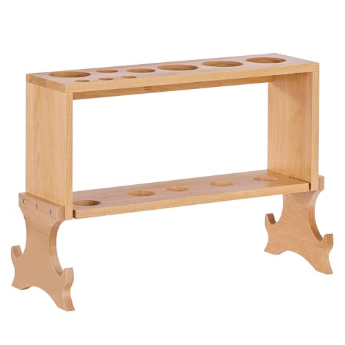 Meifuly Wood Therapy Massage Tools Wall Shelf Massage Tool Storage Rack Wall Mount Standard Design - Image 5