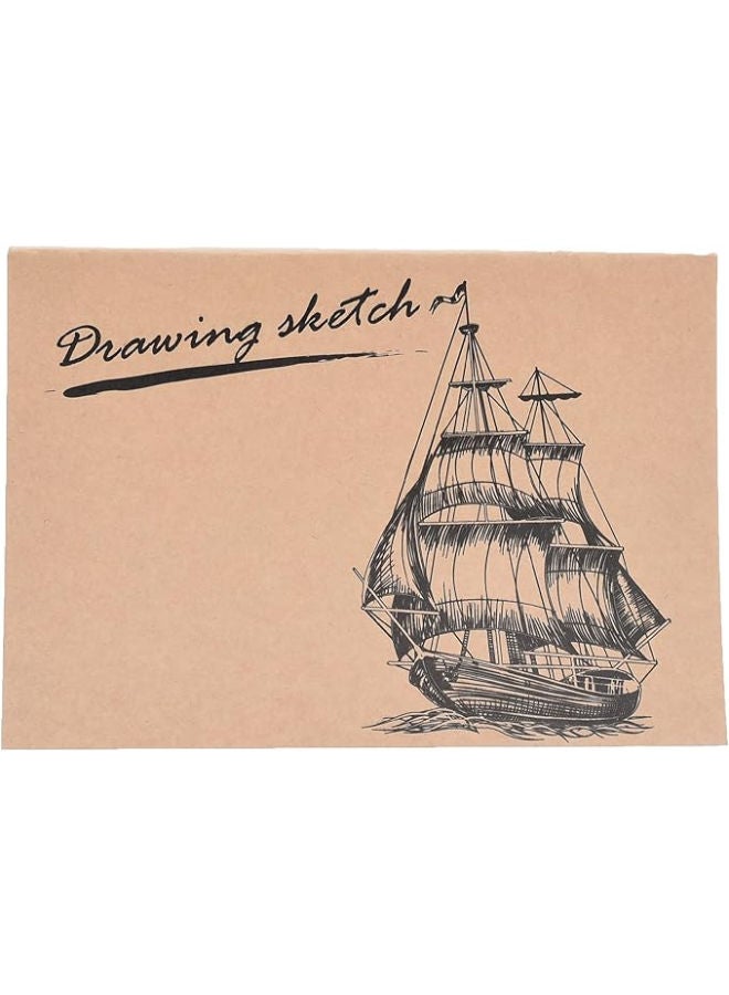 Yassin White Sketchbook, 30 Sheets 15x25cm Glue-Bound for Drawing and Art - Image 1