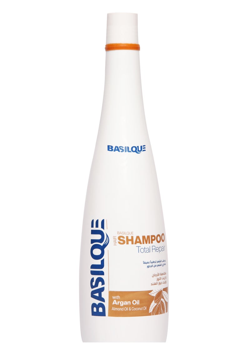 Basilque shampoo with argan oil , coconut oil and almond oil, 500 ml