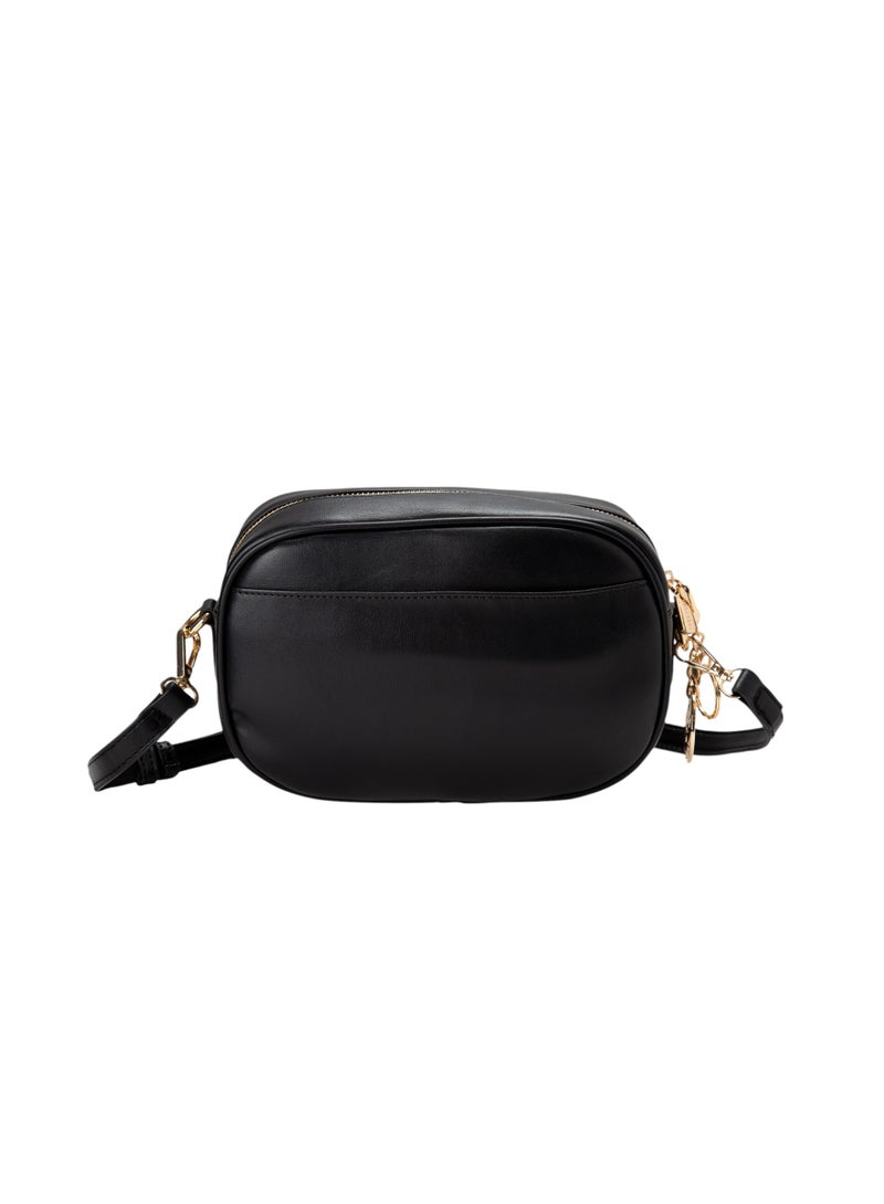 Bata Quilted Sling Bag Black  - Image 2