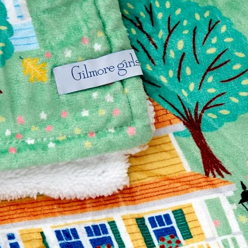 Hallmark Gilmore Girls Stars Hollow Map Throw Blanket, Birthday for Moms, Daughters, Teens, 50" x 60" - Image 4