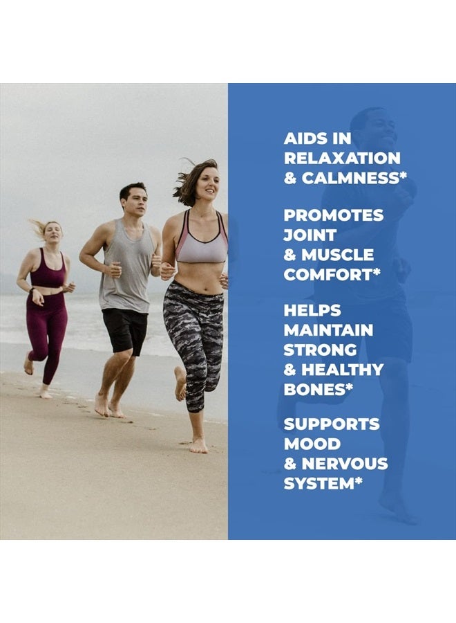 Vimerson Health جليسينات المغنيسيوم - مكمل غذائي - لصحة المفاصل والعظام والجهاز العصبي - الاسترخاء ودعم الحالة المزاجية - 200 ملغ من المغنيسيوم - خالٍ من الجلوتين والكائنات المعدلة وراثيًا - 60 كبسولة نباتية - Image 4