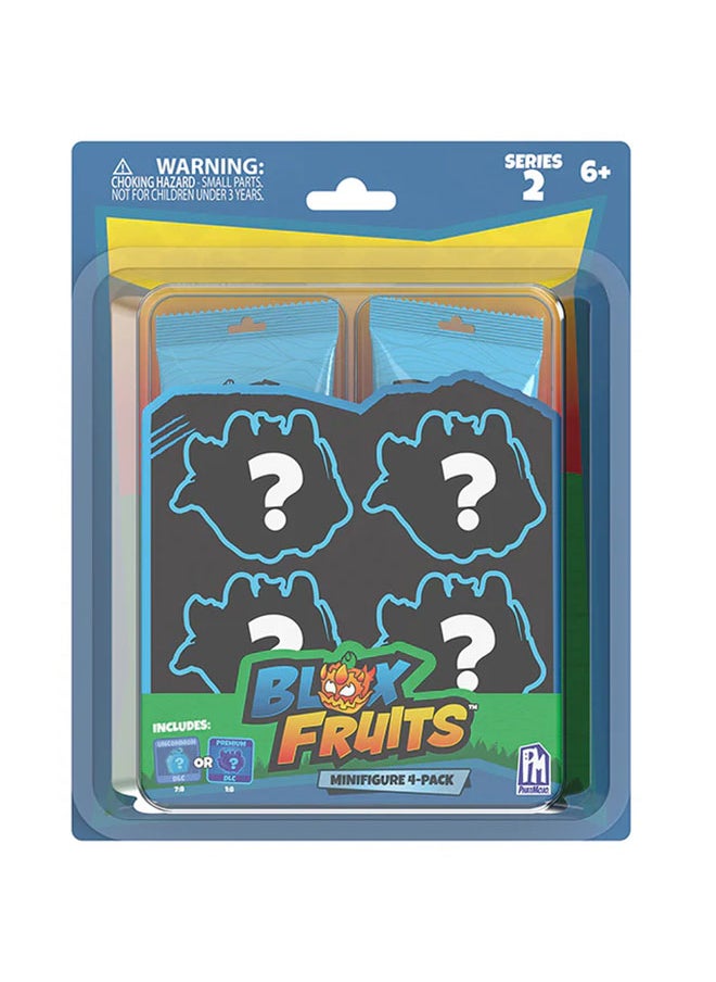 Blox Fruits Mini Figures Series 2, 4-in-1 Pack, Assorted 1 Piece (Style & Color May Vary) | Surprise Figure | Mini Collectible Figures | Perfect for Kids and Collectors.  - Image 3