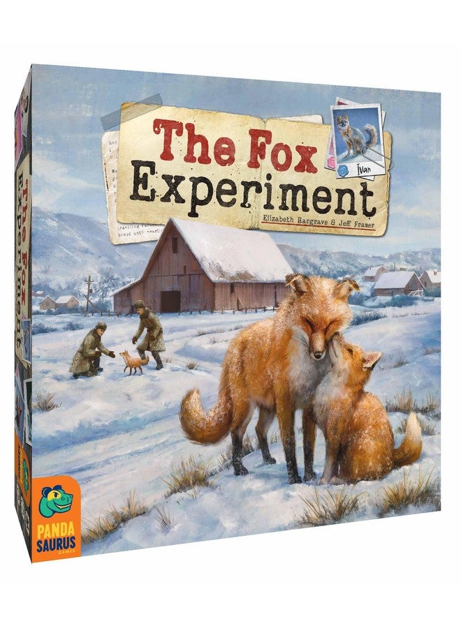 Pandasaurus Games The Fox Experiment Board Game - Breed and Evolve Your Foxes! Strategy Game, Fun Family Game for Kids and Adults, Ages 10+, 1-4 Players, 60 Minute Playtime, Made by Pandasaurus Games - Image 1