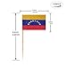 JAVD CYPS 100 Pcs Venezuela Flag Venezuelans Toothpick Flags Small Mini Stick Cupcake Toppers Venezuelans FlagsCountry Picks Party Decoration Celebration Cocktail Food Bar Cake Flags - Image 4