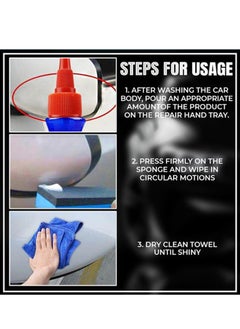 SYOSI Scratch Repair Wax for Car, Car Scratch Remover Kit, Professional Car Paint Scratch Repair Agent, Car Resurfacing Polisher Scratch Repair Paste Vehicle Paint Care, Scratch Repair and Renew (3bottles)  - Image 5