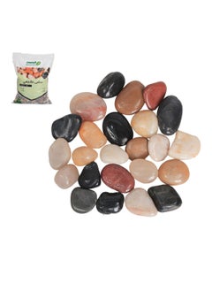 Alrassi Polished Natural Gravel 10 kg – Multicolored for Plant Decoration, Aquarium, Gardens, and Landscaping  - Image 3