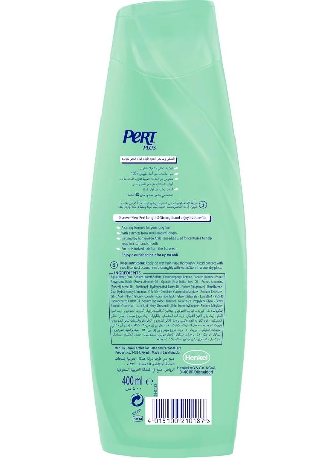 Pert Plus Length & Strength Shampoo with Almond Oil 400ml - Image 2