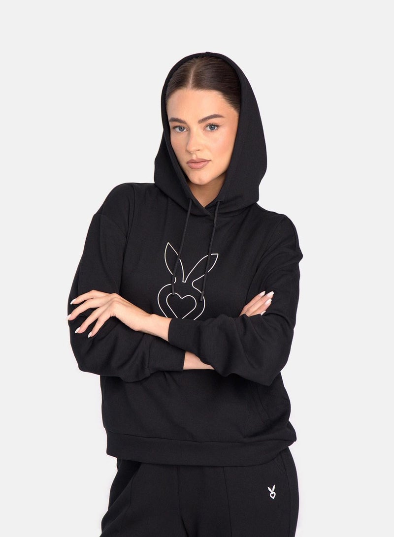 Cardio Bunny هودي كارديو باني بتصميم ناعم مميز - Image 4