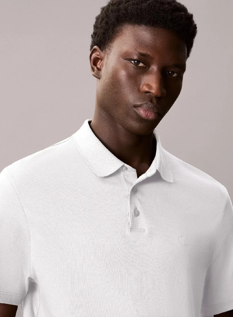 CALVIN KLEIN  Pima Cotton Polo Shirt for Men | Best Price UAE
