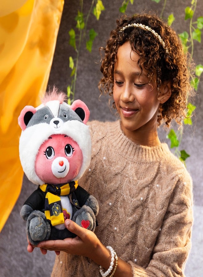 Care Bears Harry Potter x Care Bears - Hufflepuff House Love-a-Lot Bear 12" Plush - Image 2