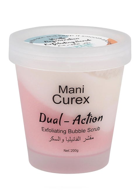 Dual Action Exfoliating Bubble Scrub vanilla 200g