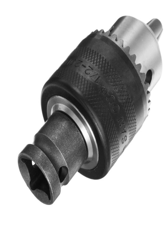 ياكاموز ظرف مثقاب رئيسي من ياكاموز، سعة ١.٥-١٠ مم، ١/١٦ بوصة - ٣/٨ بوصة، لأداة تحويل مفتاح الربط الهوائي | محول أنثى مربع بمقبس ١/٢ بوصة - Image 4