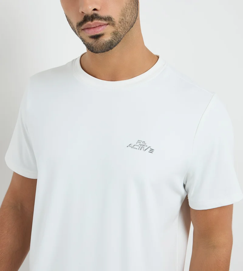إف5 Men's F5 Logo Active T-Shirt