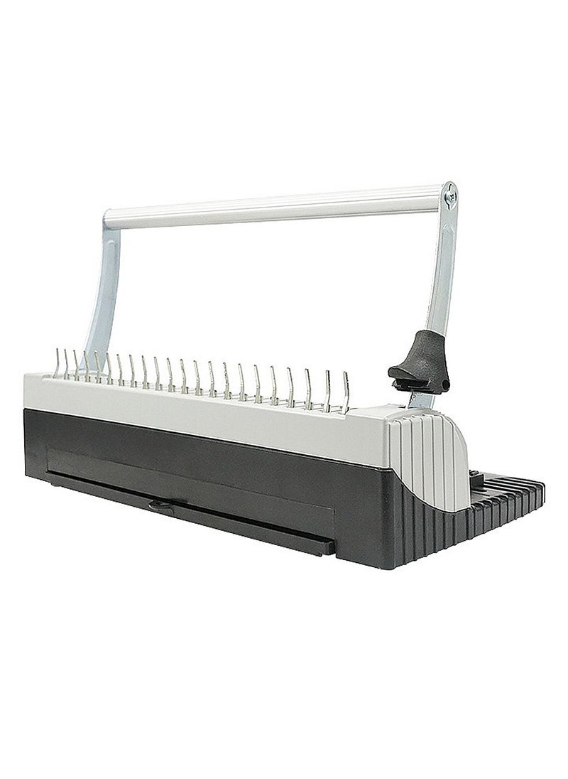Kidle - Binding Machine 21-Hole Comb Punch Binder Machine for Letter Size / A4 / A5 Paper Easy to Punch Handle Adjustable Margin - Image 1
