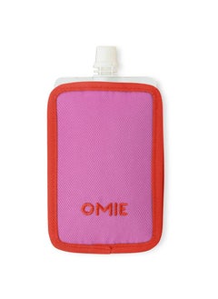 Omielife OmieChill Travel Food Pouch Cooler, Pink  - Image 1
