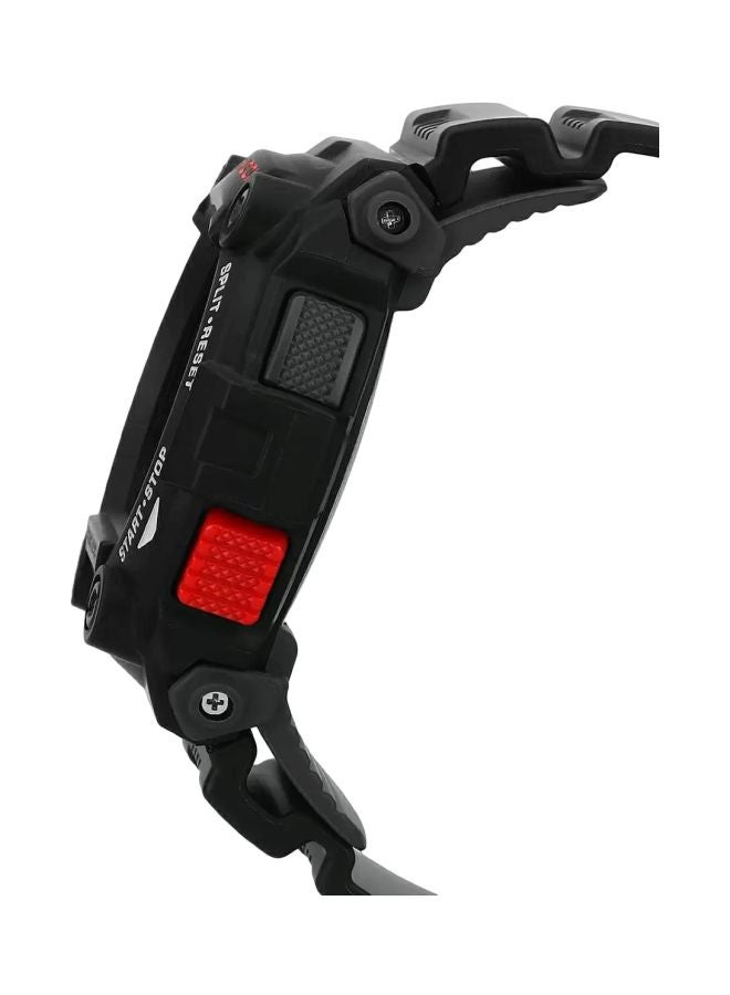 كاسيو ساعة يد رقمية مقاومة للماء بسوار من الراتينج طراز G 7900 1DR - 52 مم - لون أسود أولاد - Image 3