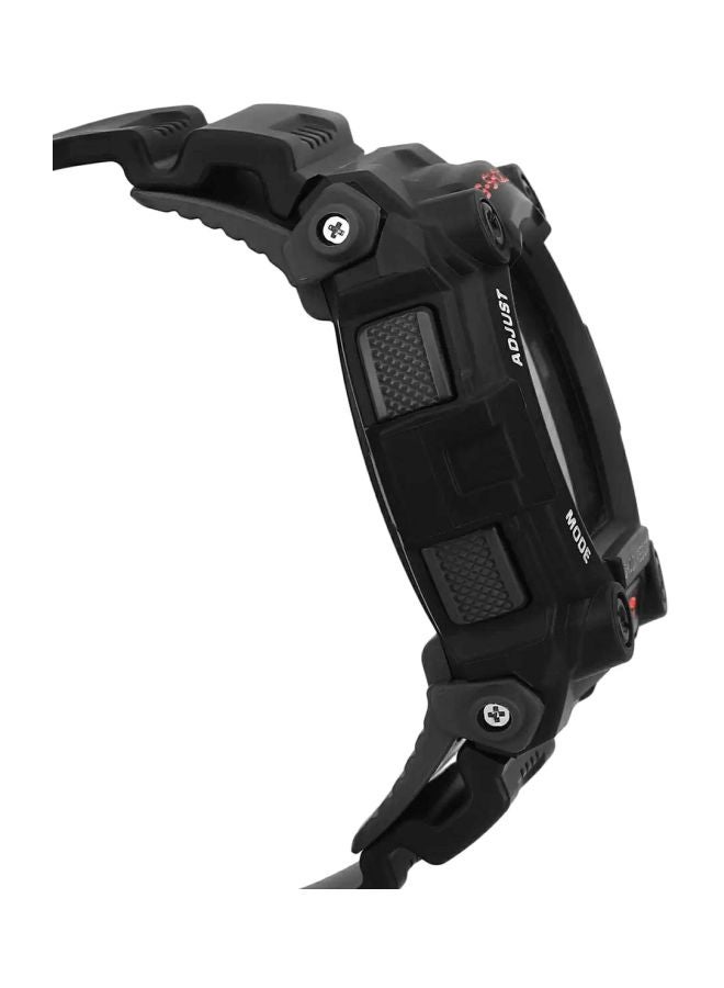كاسيو ساعة يد رقمية مقاومة للماء بسوار من الراتينج طراز G 7900 1DR - 52 مم - لون أسود أولاد - Image 4