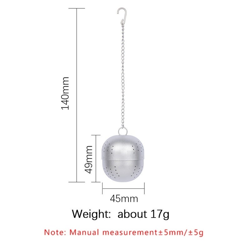 Pure Titanium Tea Strainer Outdoor Camping Ultra-light Portable Tea Ball Tea Leak Strainer - Image 2